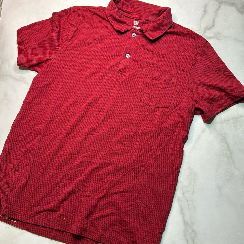 Mack Weldon Vesper Polo - Shiraz